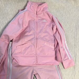2 Adidas tracksuits size 5 and 6